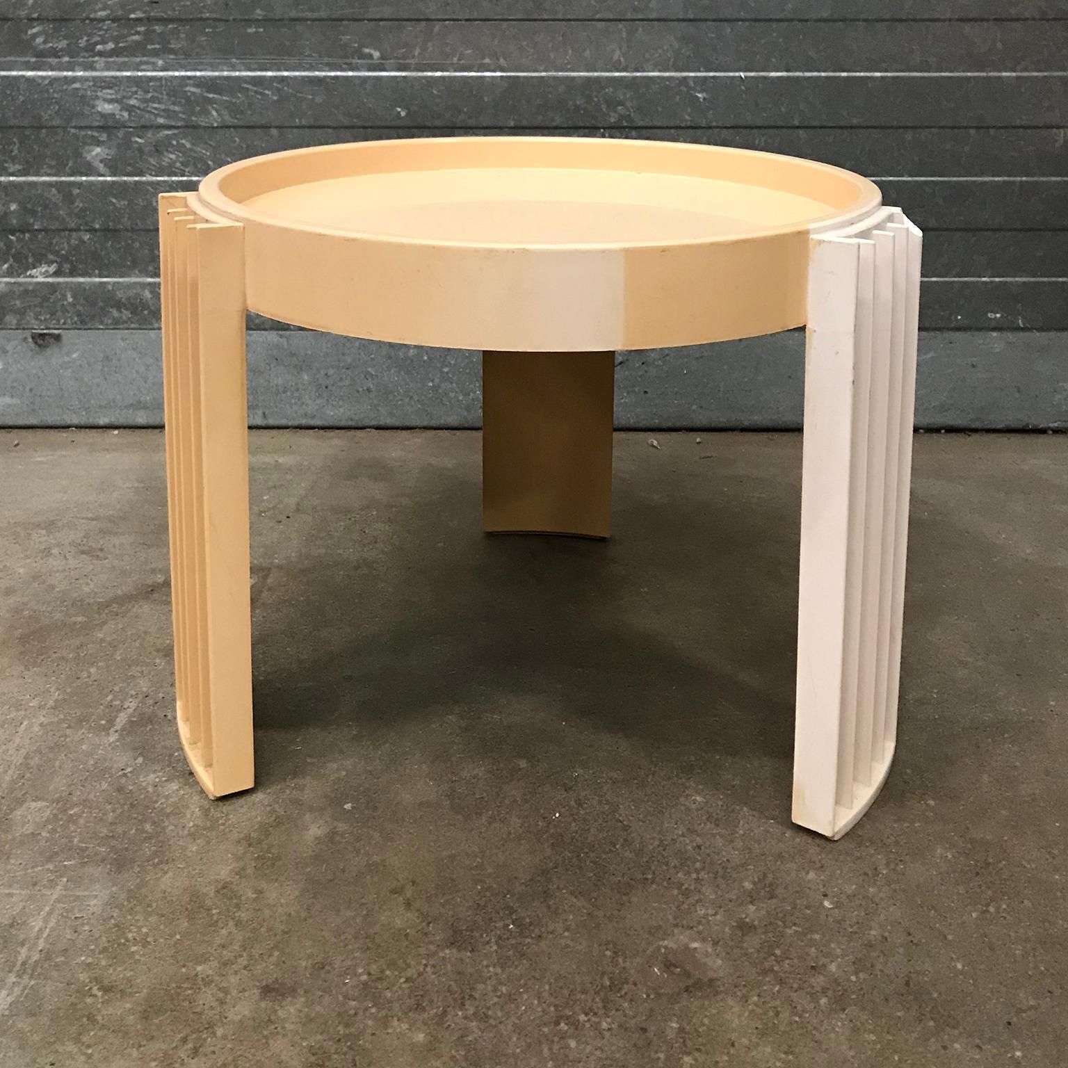 1967, Gianfranco Frattini For Cassina, 4 Pieces Of Marema Stacking Tables photo vinterior