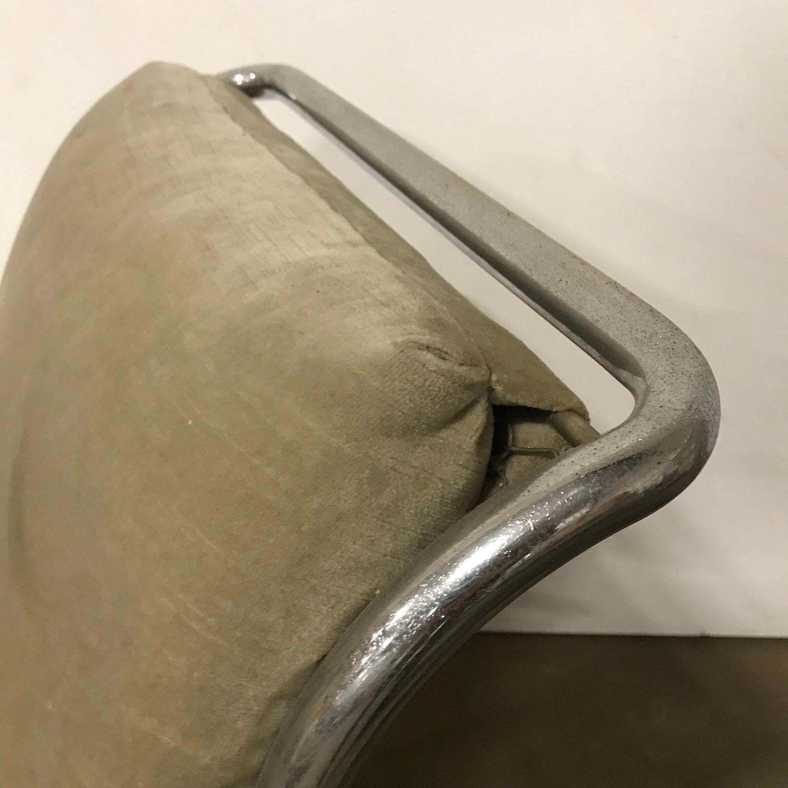 1930, Paul Schuitema Easy Chair, Fabric With Black Lacquered Wooden Armrests photo buy