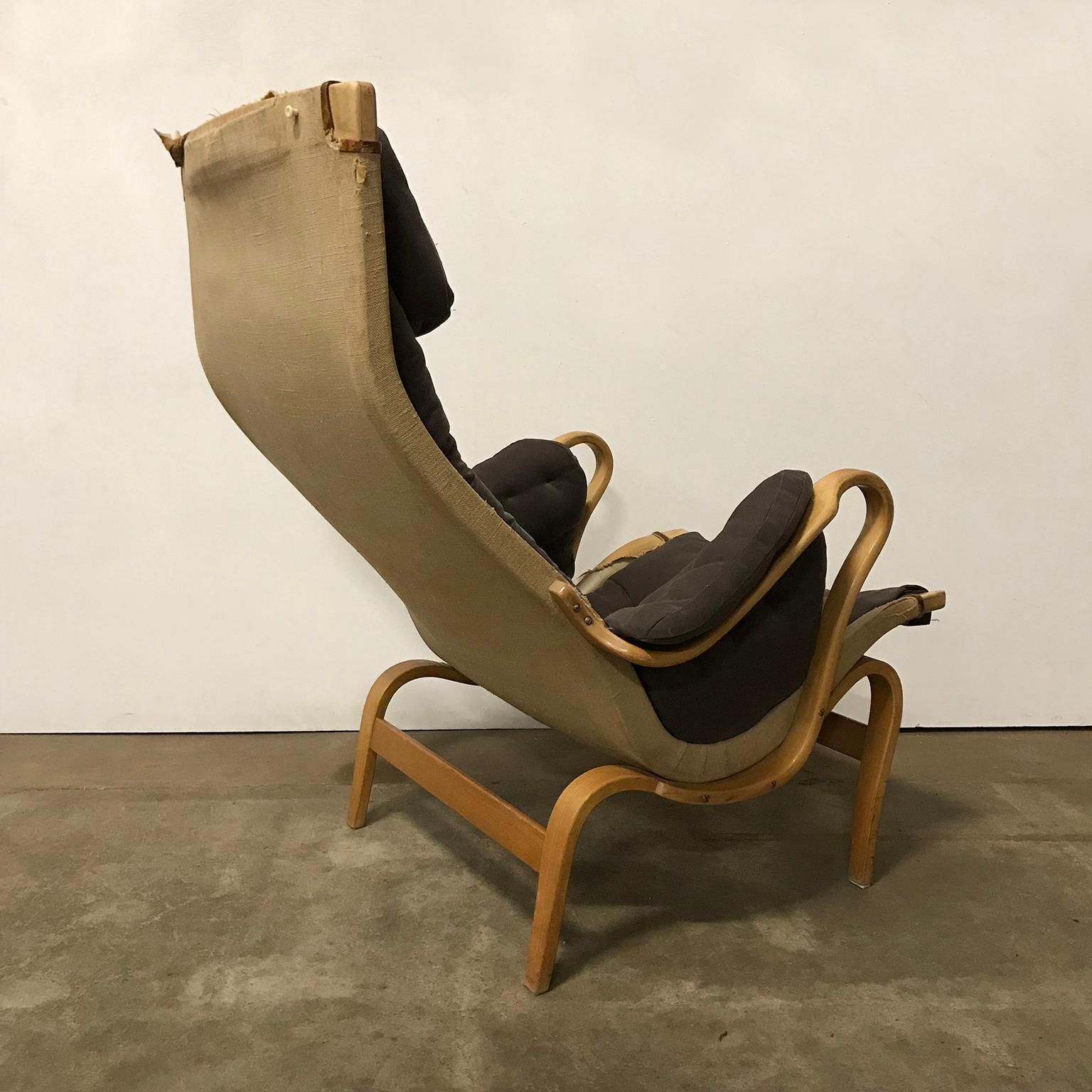 1969, Bruno Mathsson For Dux, Pernilla Lounge Chair photo for sale