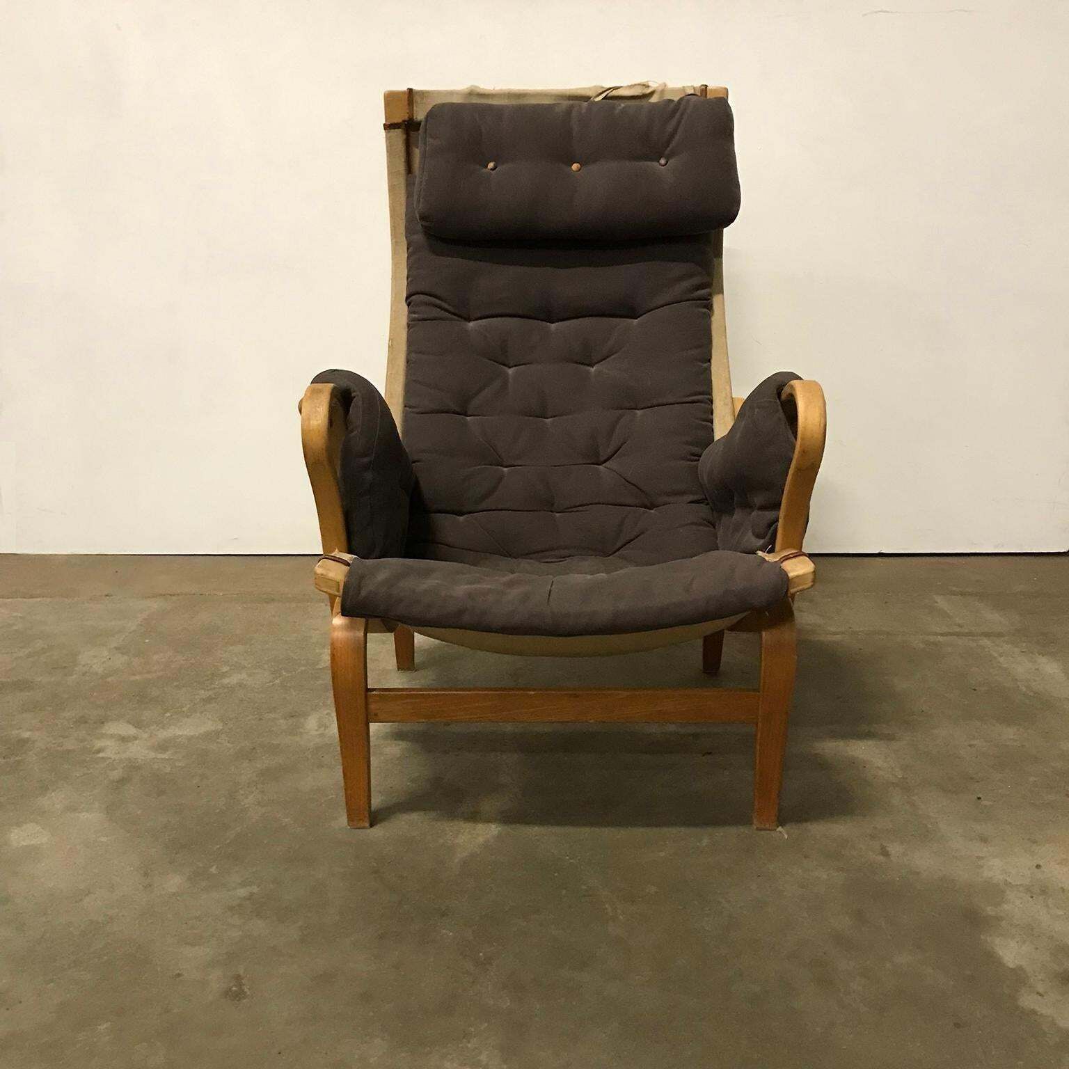 photo furniture 1969, Bruno Mathsson For Dux, Pernilla Lounge Chair