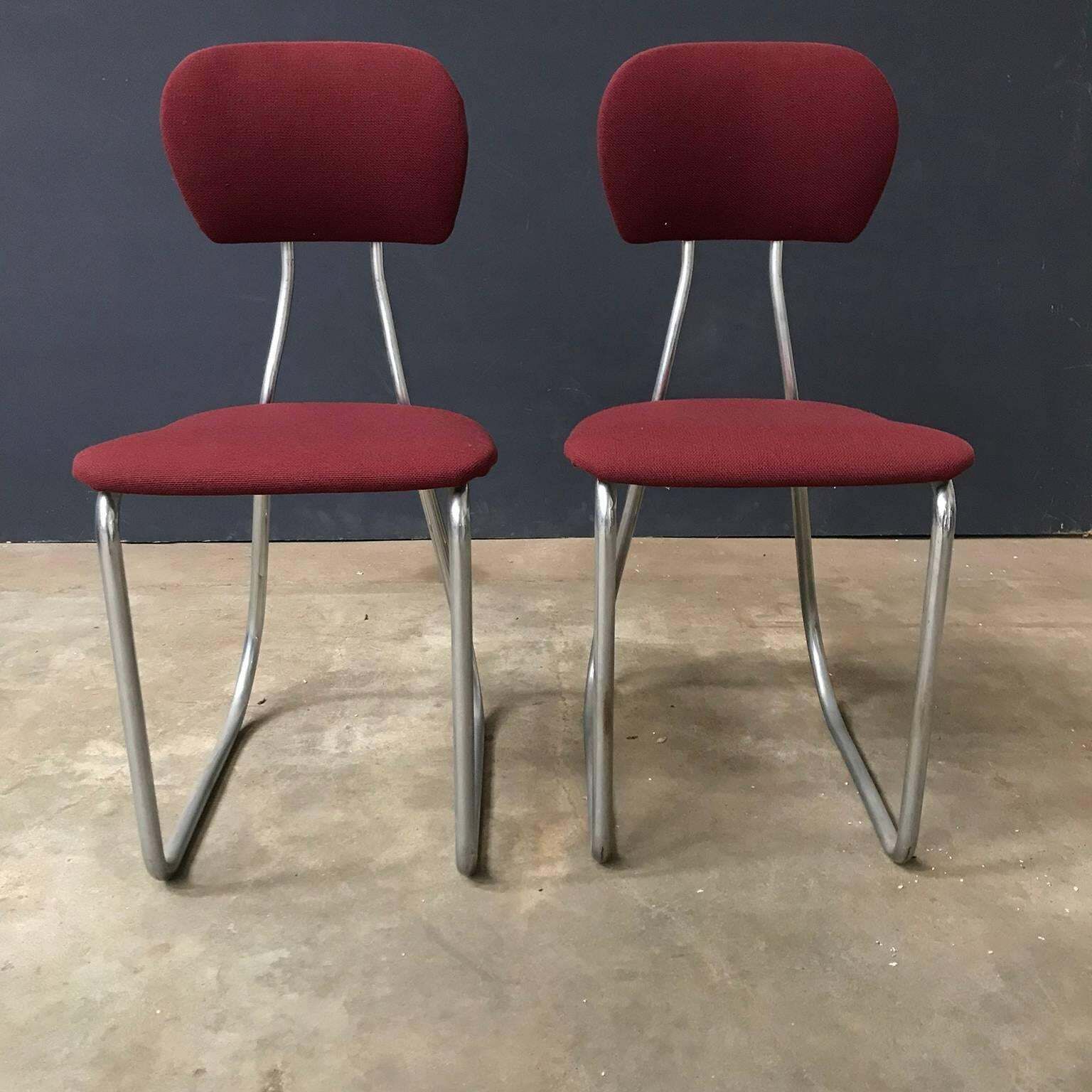 1932, W.H. Gispen For Gispen Culemborg, Holland, Original Pre War Typing Chairs photo 1673.0