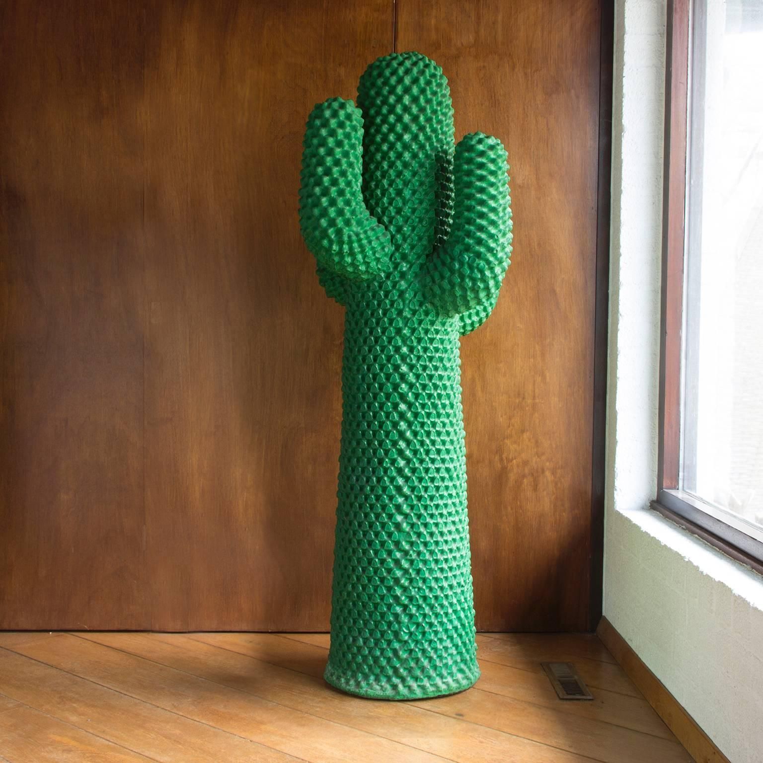 1972, Guido Drocco And Franco Mello, Cactus Coat Stand, In The Best Green Ever photo for sale