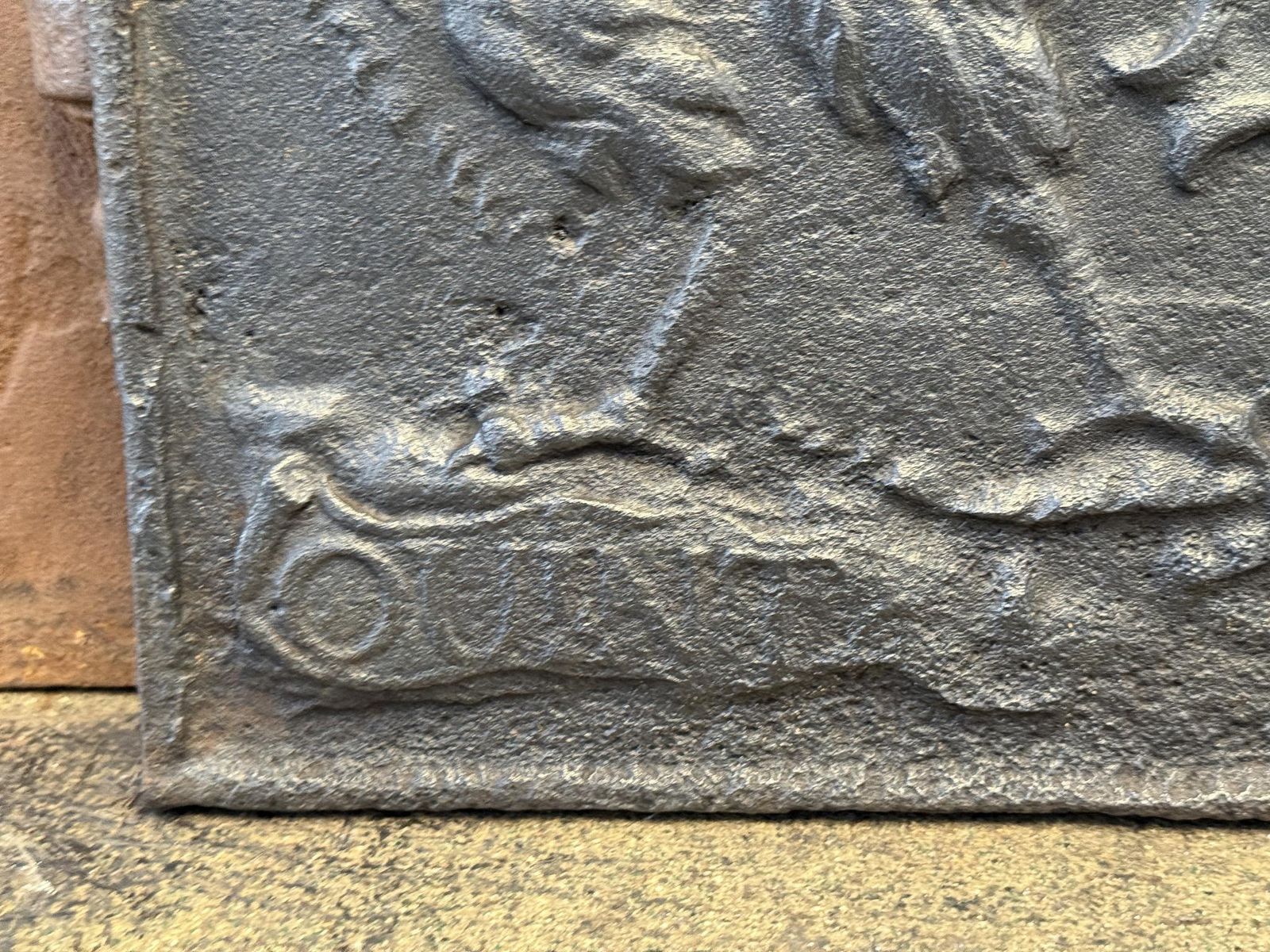 photo vinterior 18th Century French 'Arms Of Lorraine' Fireback / Backsplash, Louis XV Period