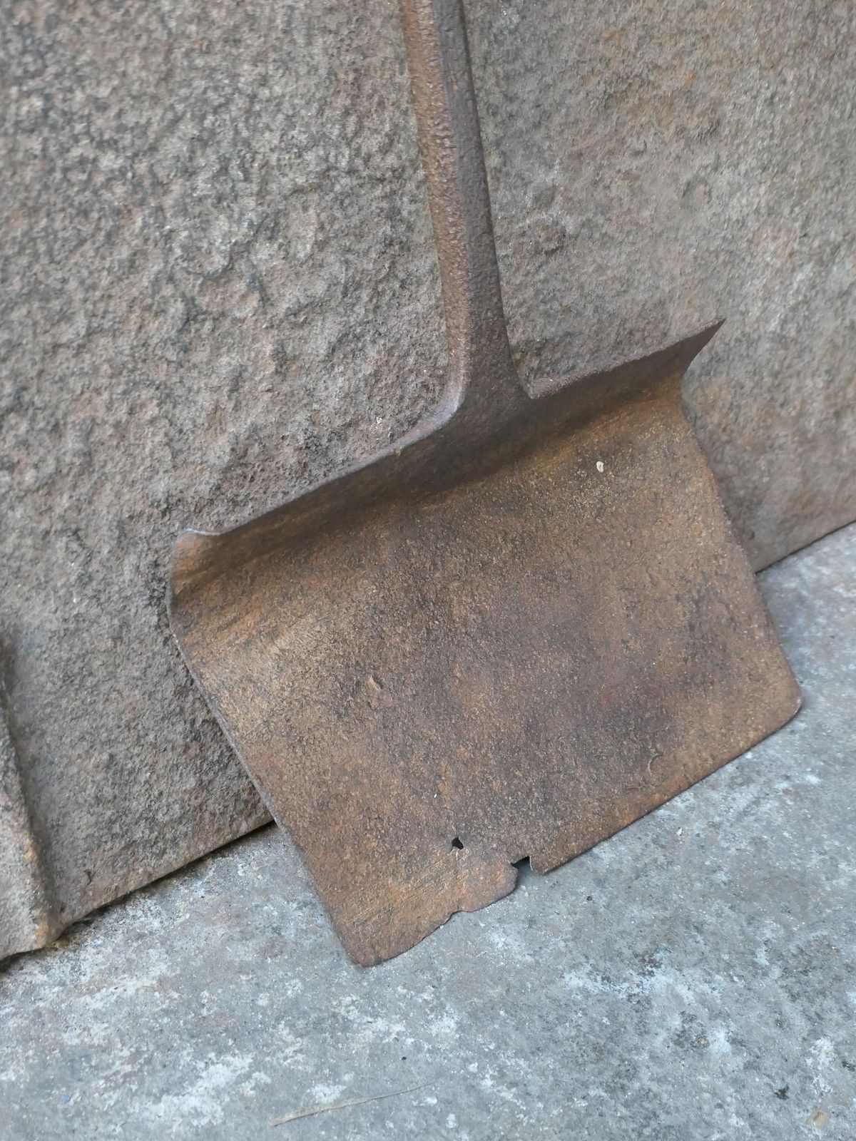 Large Early 18th Century French Fireplace Shovel Or Fire Shovel photo Home Fixtures