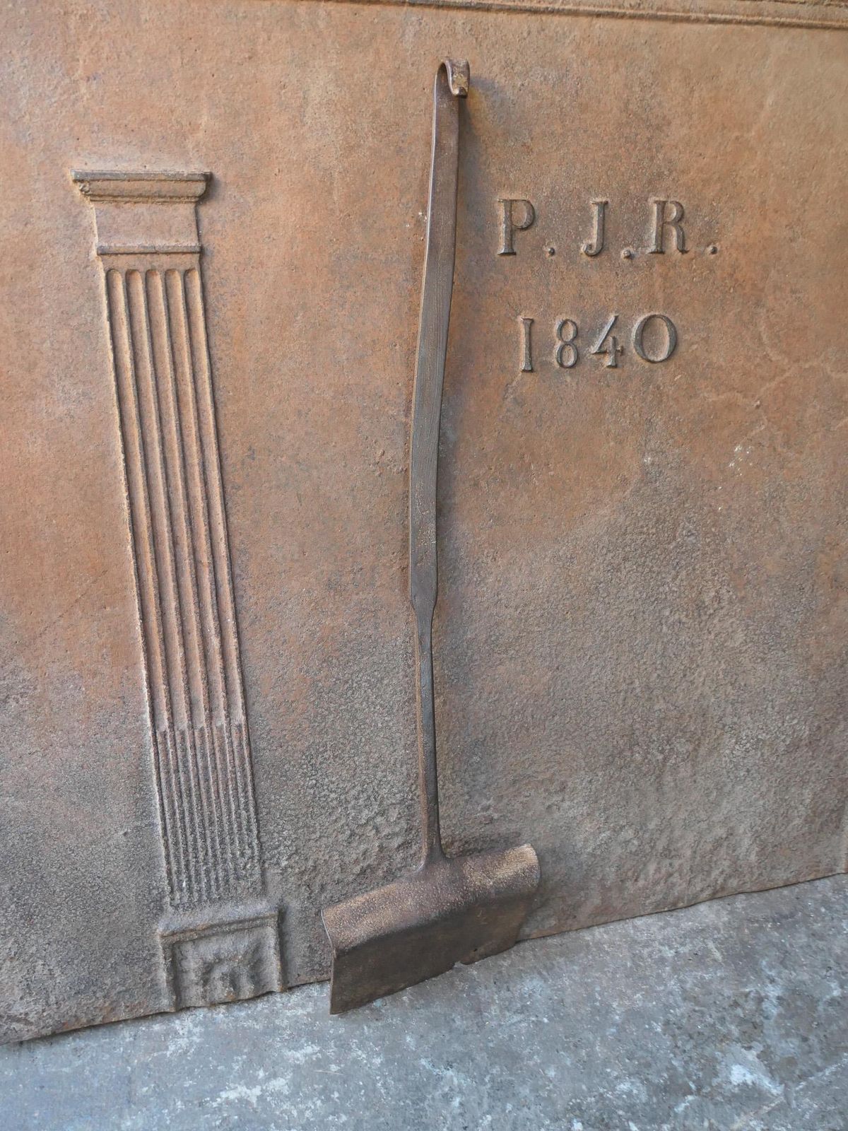 Large Early 18th Century French Fireplace Shovel Or Fire Shovel photo buy