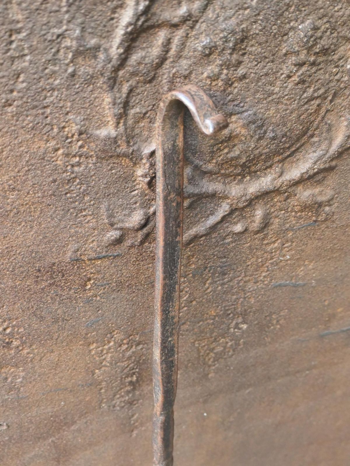 Large 18th Century French Fireplace Shovel Or Fire Shovel photo vinterior