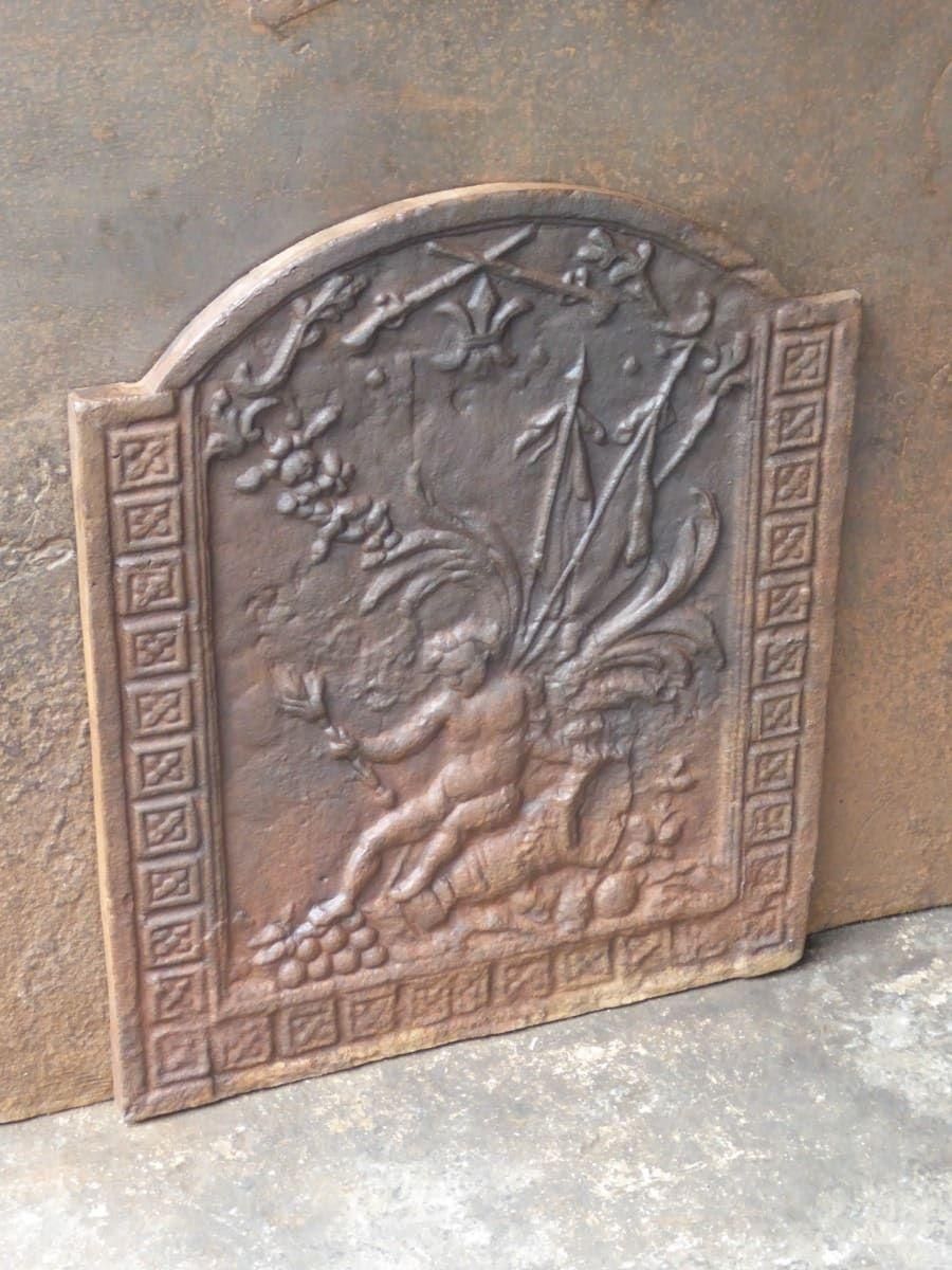20th Century French Napoleon III Style Fireback / Backsplash photo furniture