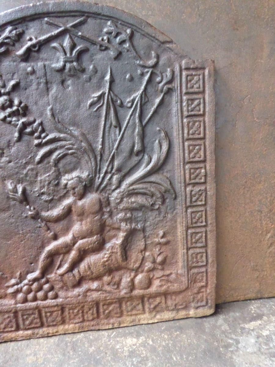 20th Century French Napoleon III Style Fireback / Backsplash photo 322.0