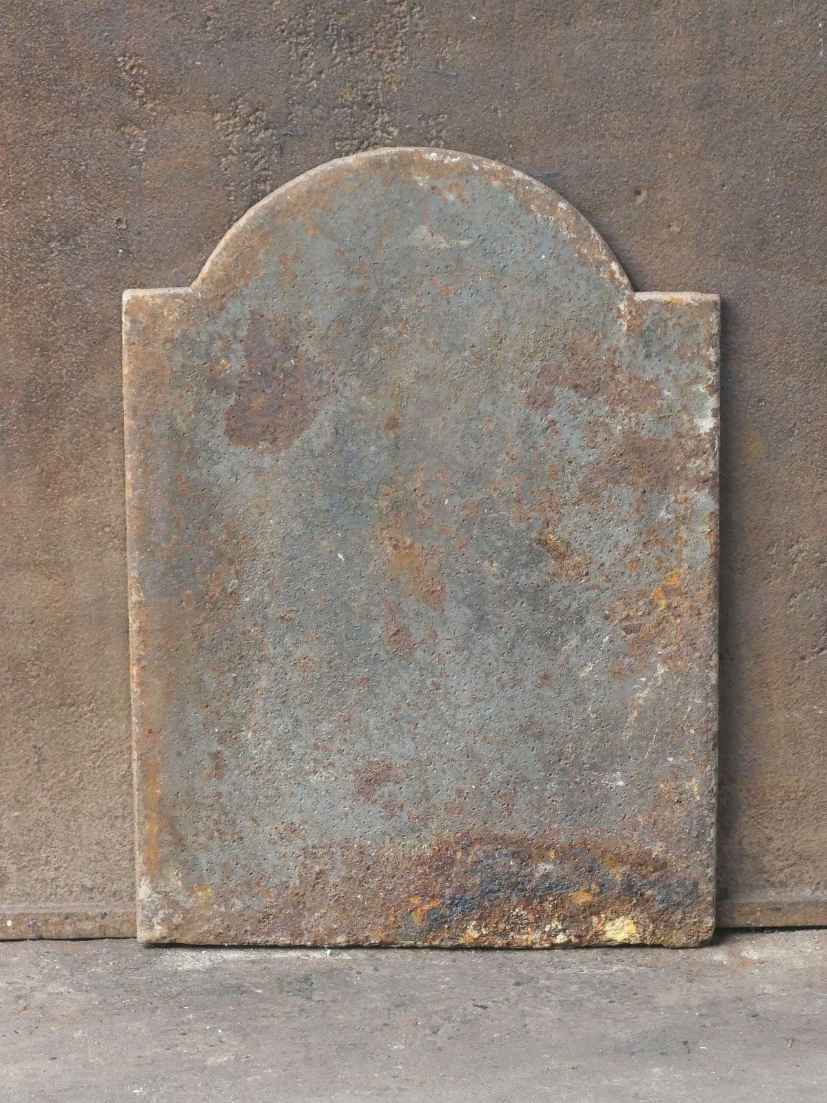 photo for sale French 'Pillars Of Freedom' Fireback / Backsplash, Early 19th Century