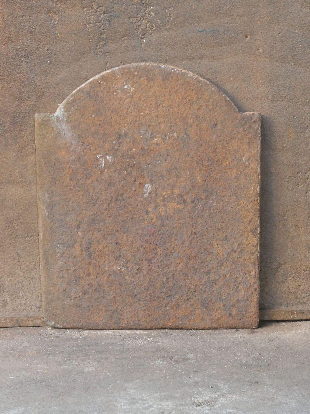 296.0 French Neoclassical 'Pillars Of Freedom' Fireback / Backsplash, Early 19th Centu photo