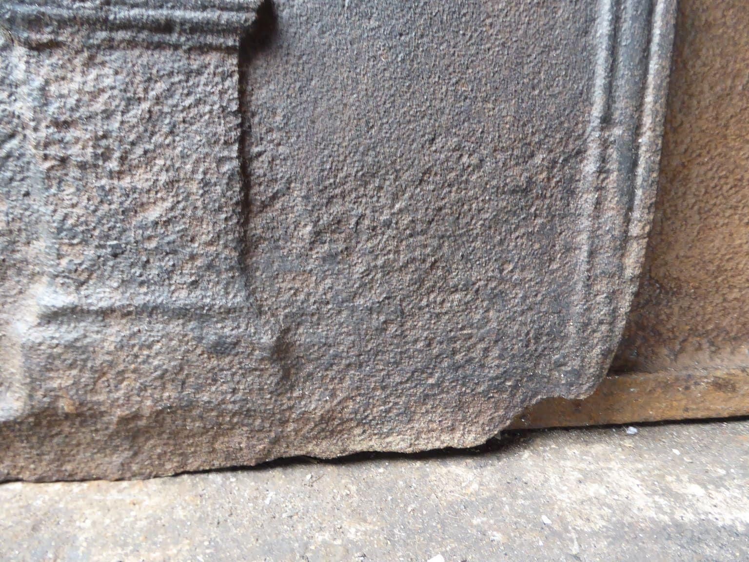 French 'Pillars Of Freedom' Fireback / Backsplash, 19th Century photo buy