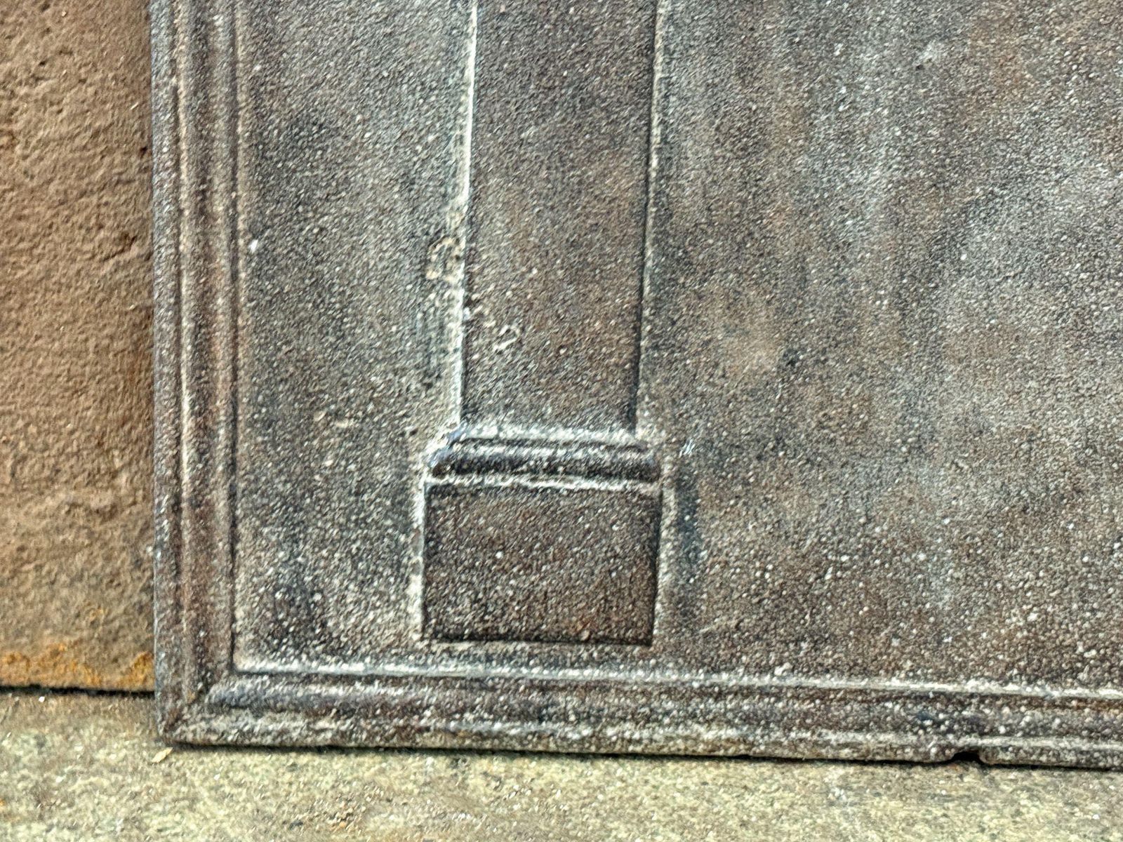 French 'Pillars Of Freedom' Fireback / Backsplash, Early 19th Century photo buy