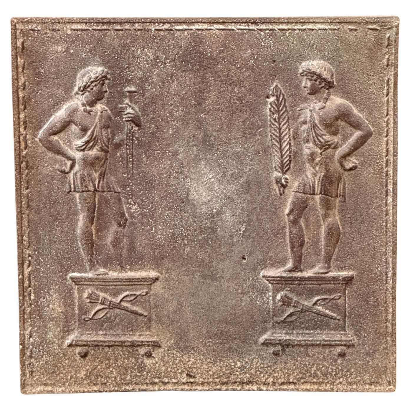 French Neoclassical Period Fireback / Backsplash, 18th   19th C.