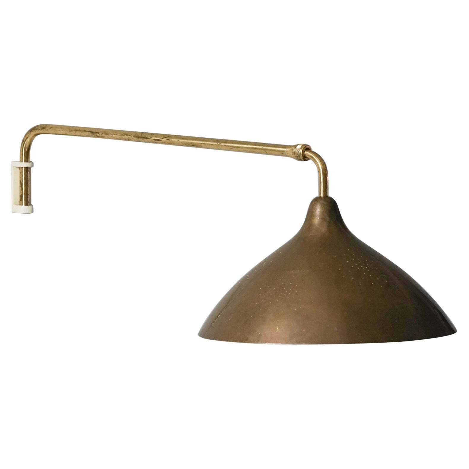 Adjustable Wall Light Model 3062, Lisa Johansson Pape, Orno Oy, Mid 20th Century
