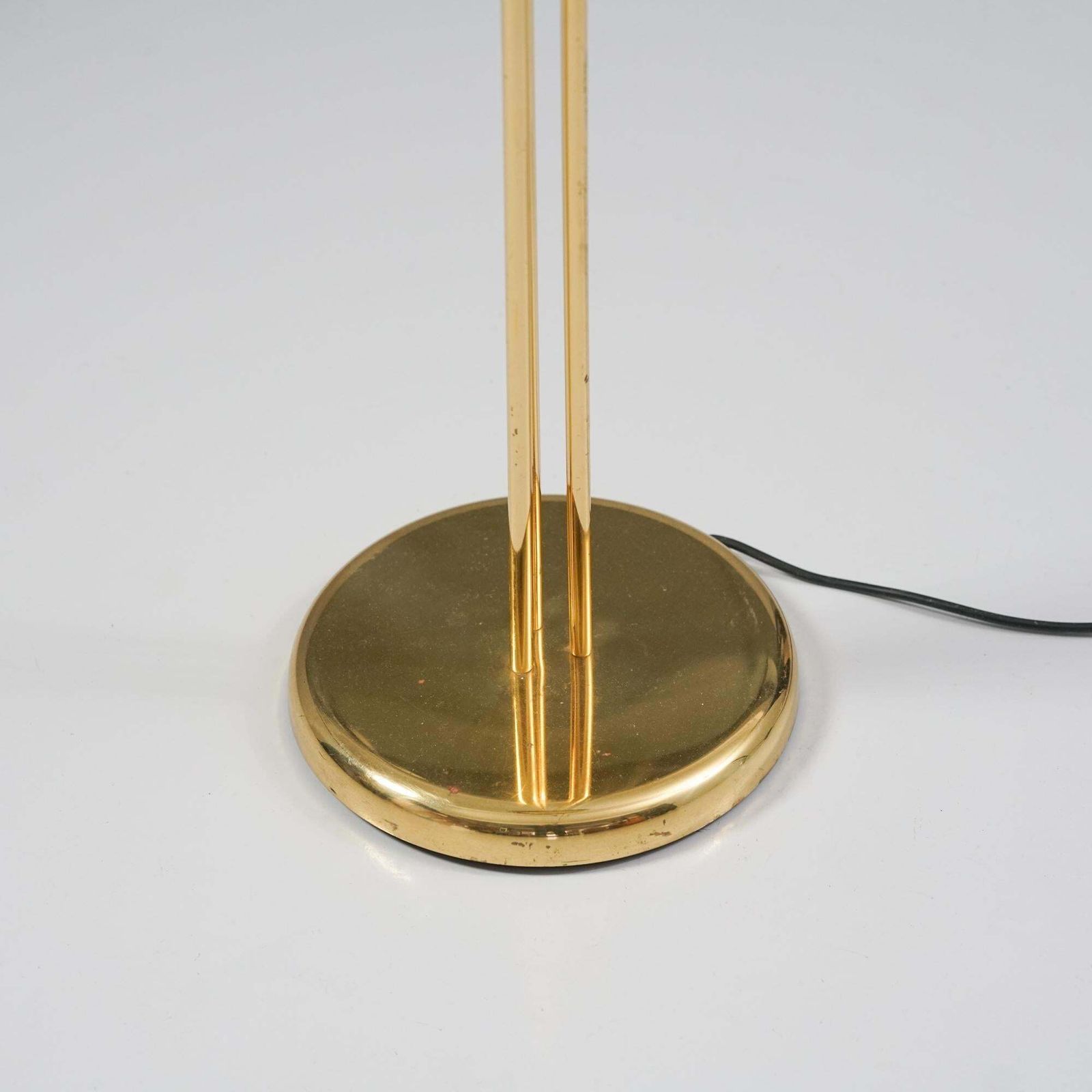 Rare Brass Floor Lamp, J.T Kalmar, 1970/1980s photo for sale
