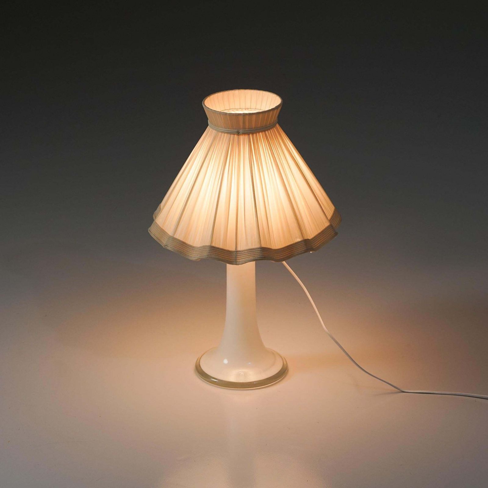 Glass Table Lamp, Lisa Johansson Pape, Orno Oy, 1960s photo furniture