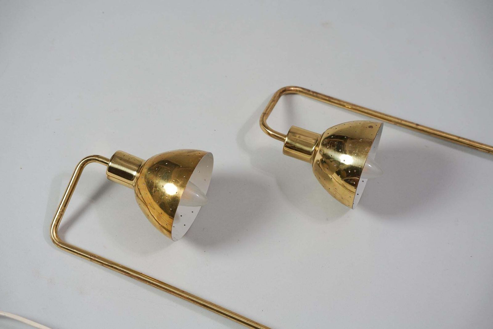 Set Of Two Model Primula Flower Lamps, Hans Agne Jakobsson, Ab Markaryd, 1960s photo 1587.0