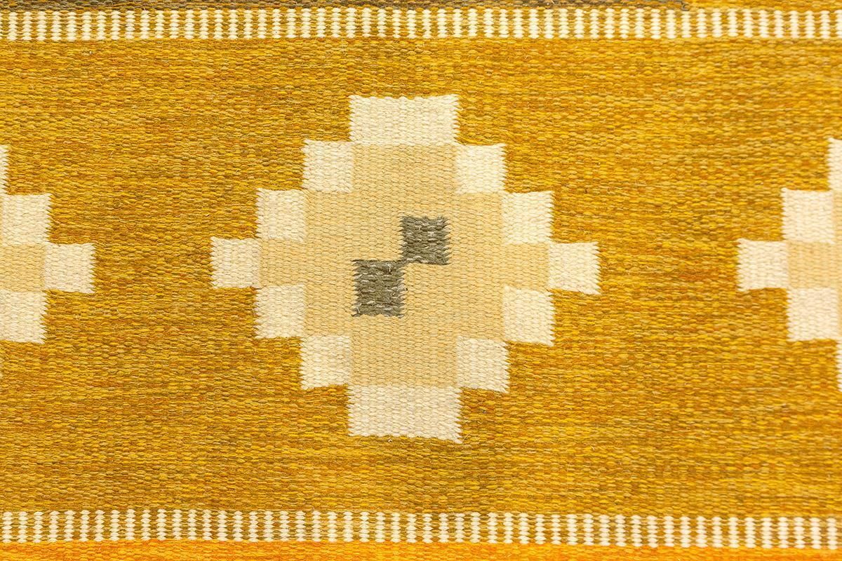 Swedish Rug Flat Weave By Ingegerd Silow photo 2393.0