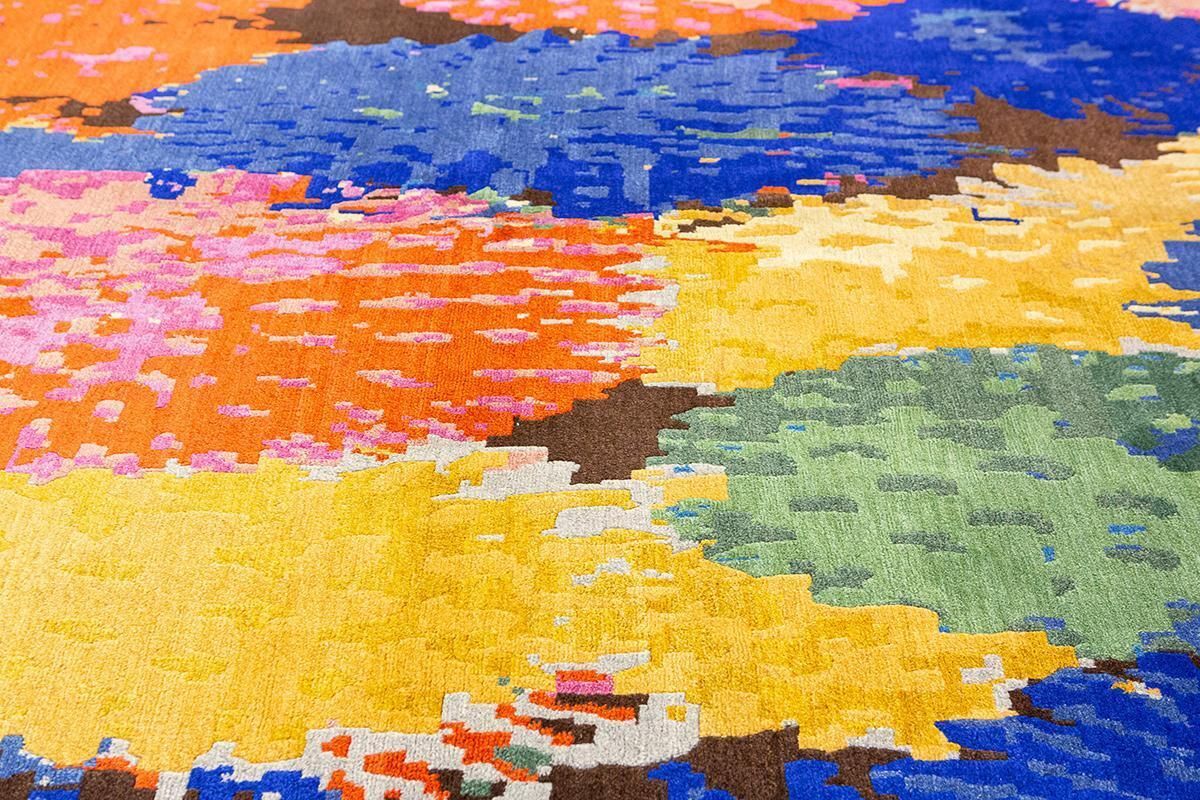Tibetan Rug Abstract Design photo 3774.0