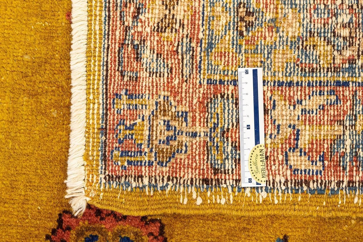 Textiles Antique Turkish Sparta Rug Goldish Field Color photo