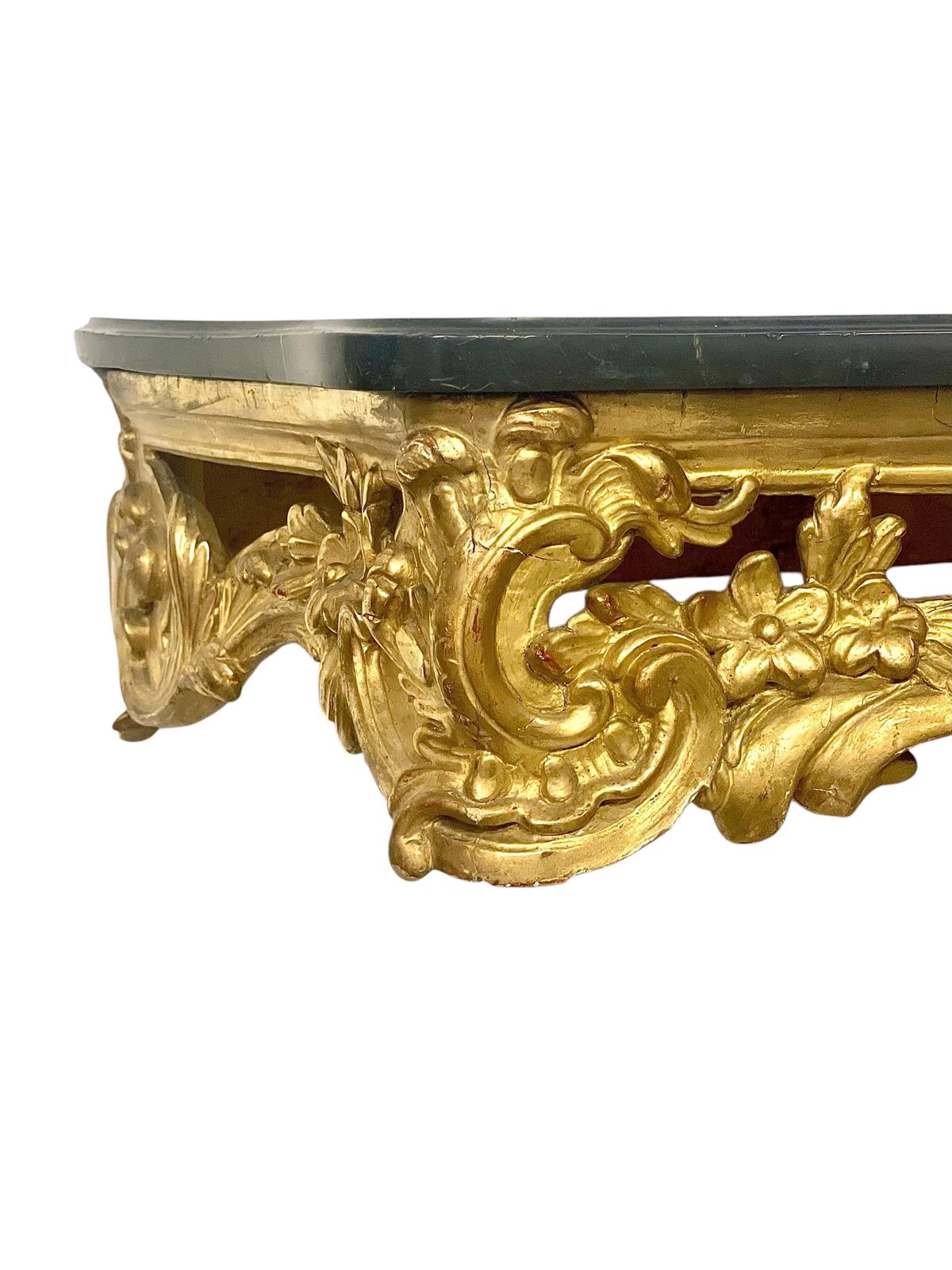 18th Century Louis XV Giltwood Console With Original Marble Top photo 3260.0
