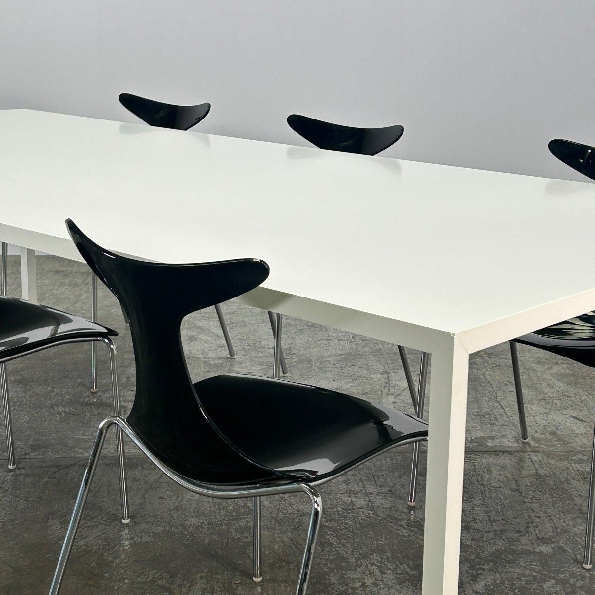 photo for sale Ciacci Kreaty Delfy Dining Chairs By Gino Carollo, Set Of Six