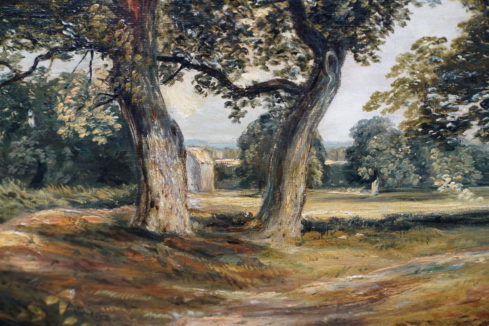 Samuel Boughcadzow Forest Scotland   British Mid 19thc Art Scottish Landscape Oil Painting1855 photo buy