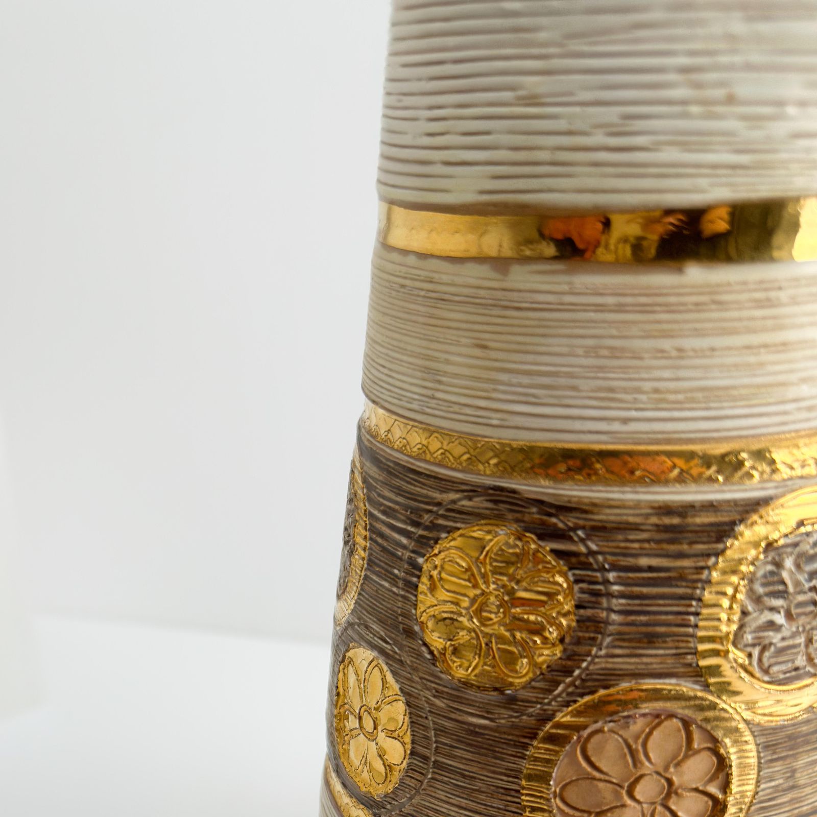 photo furniture Italian Mid Century Sgraffito Vase By Fratelli Fanciullacci For Elbee