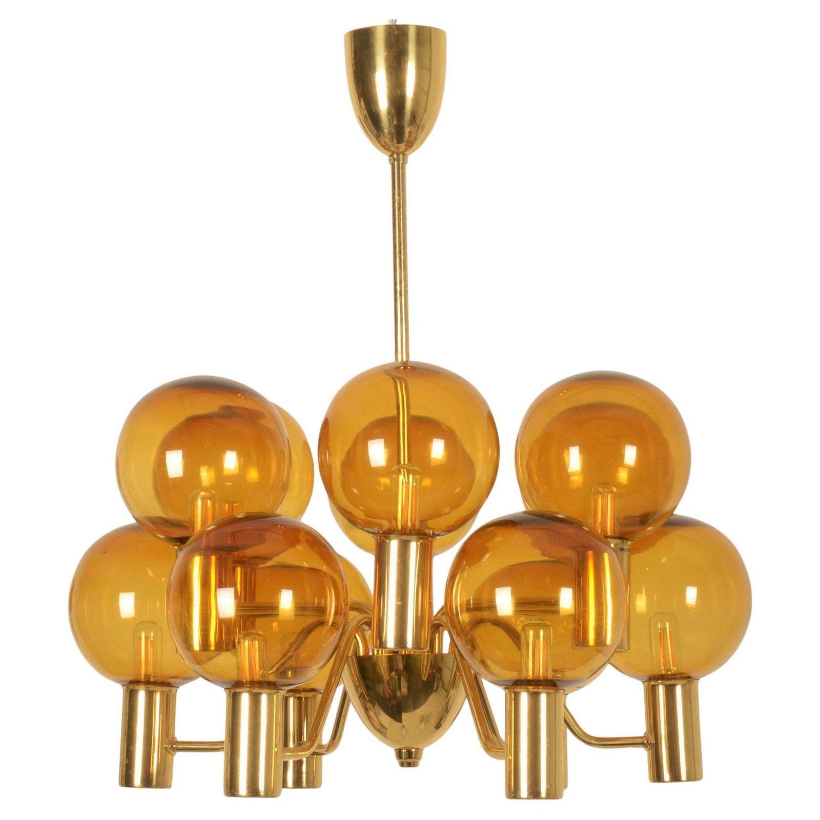 Patricia T372/12 Chandelier By Hans Agne Jakobsson