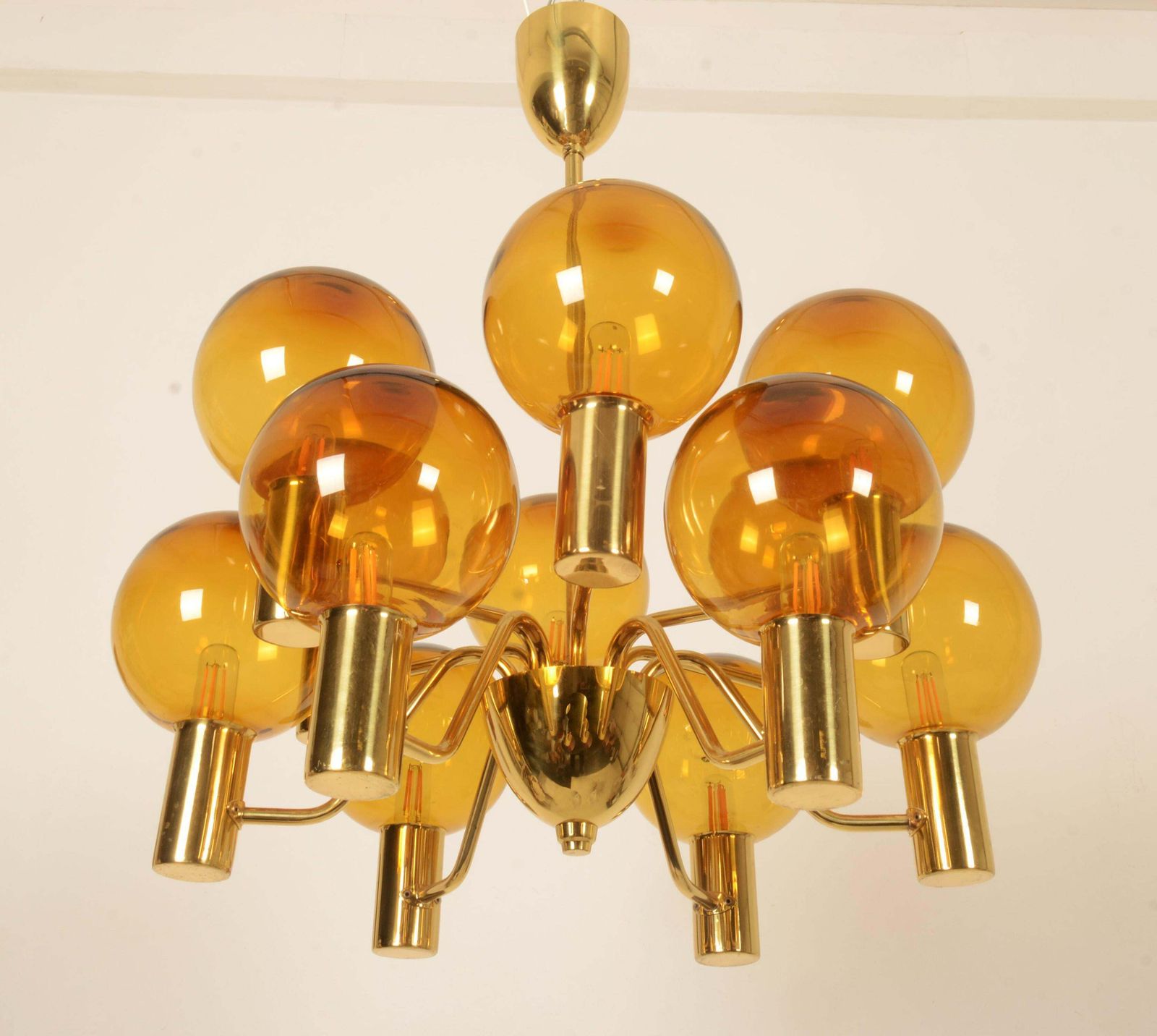 Patricia T372/12 Chandelier By Hans Agne Jakobsson photo Lighting