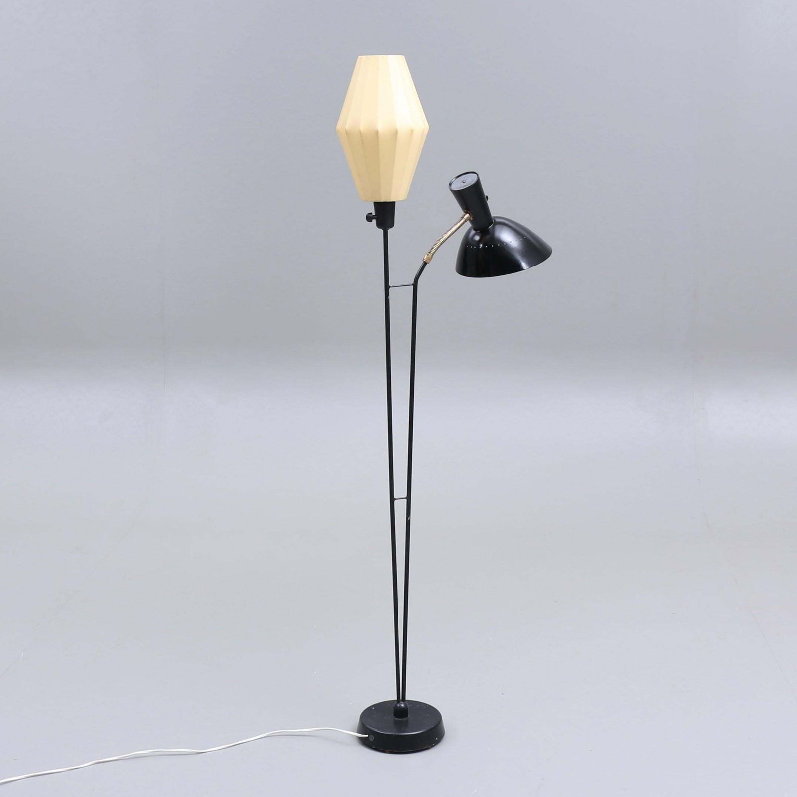 Rare Floor Lamp By Hans Bergström For Ateljé Lyktan From The 1950s photo for sale