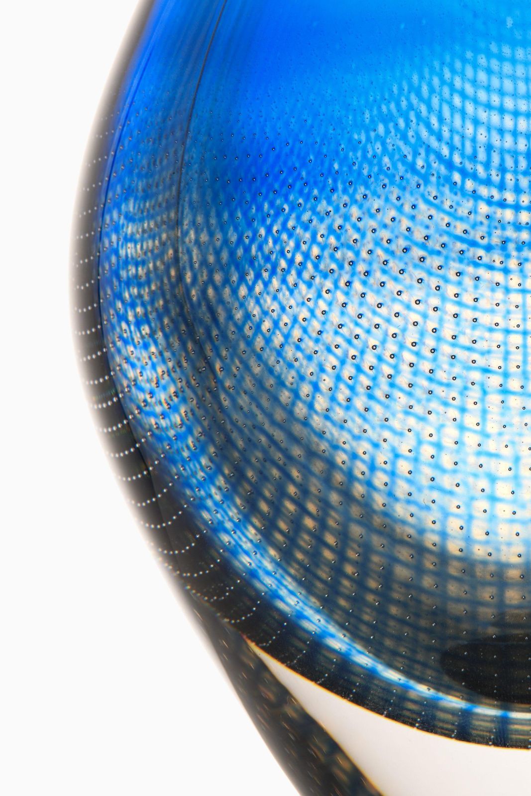 Glass Vase By Sven Palmqvist, 1950's photo for sale