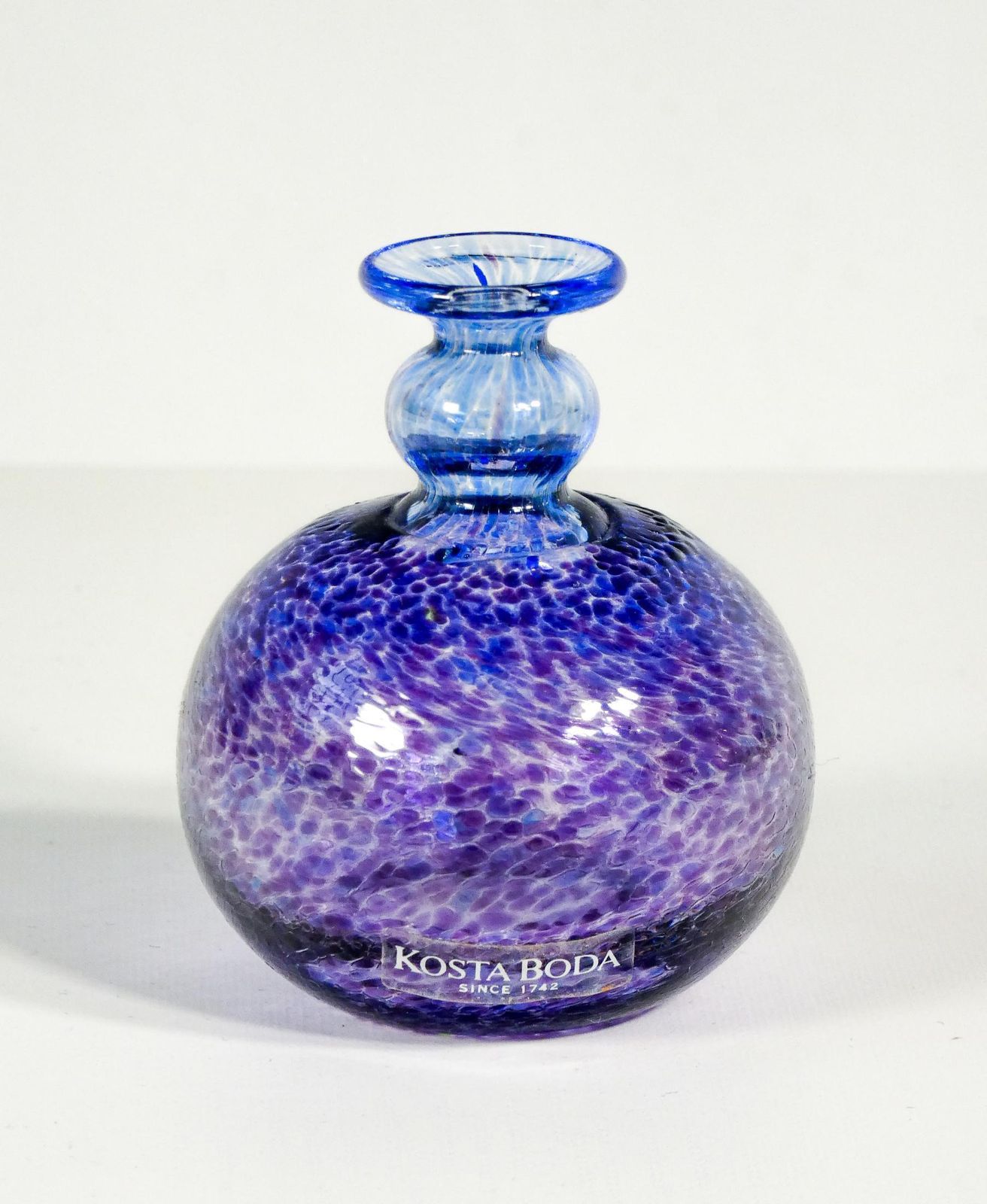 Blown Glass Vase, Design Bertil Vallien For Kosta Boda. Sweden photo furniture