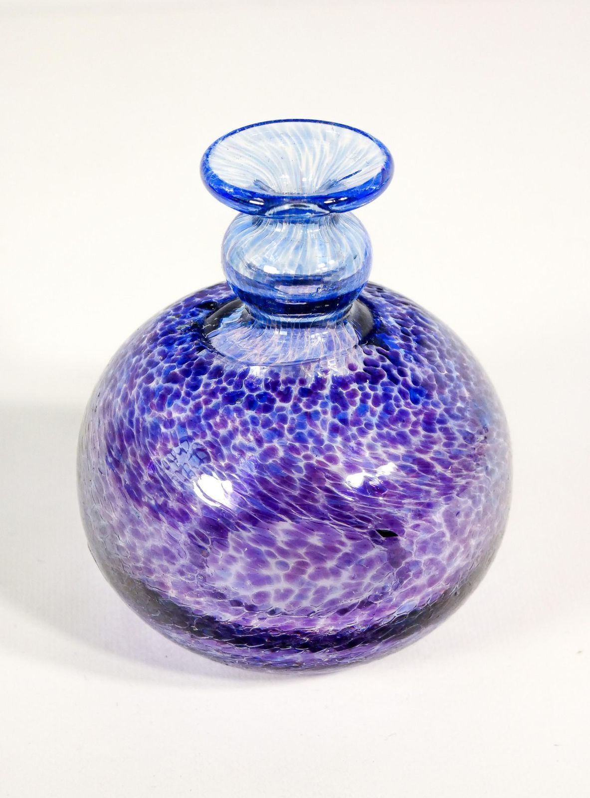 Blown Glass Vase, Design Bertil Vallien For Kosta Boda. Sweden photo Home Decor