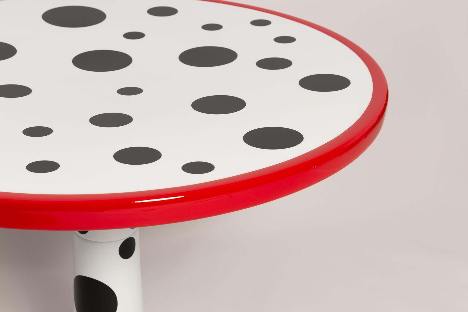 Mid Century Cruella Dalmatian Kangaroo Table, By Ernst Moeckl, Germany, 1968 photo buy