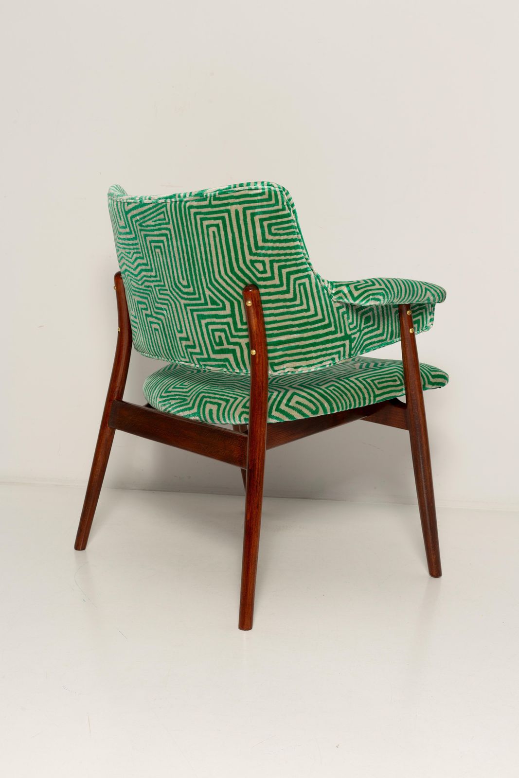 Mid Century Armchair Dedar Jamu Jungle, Type B 6148 Radomsko, Europe, 1960s photo vinterior