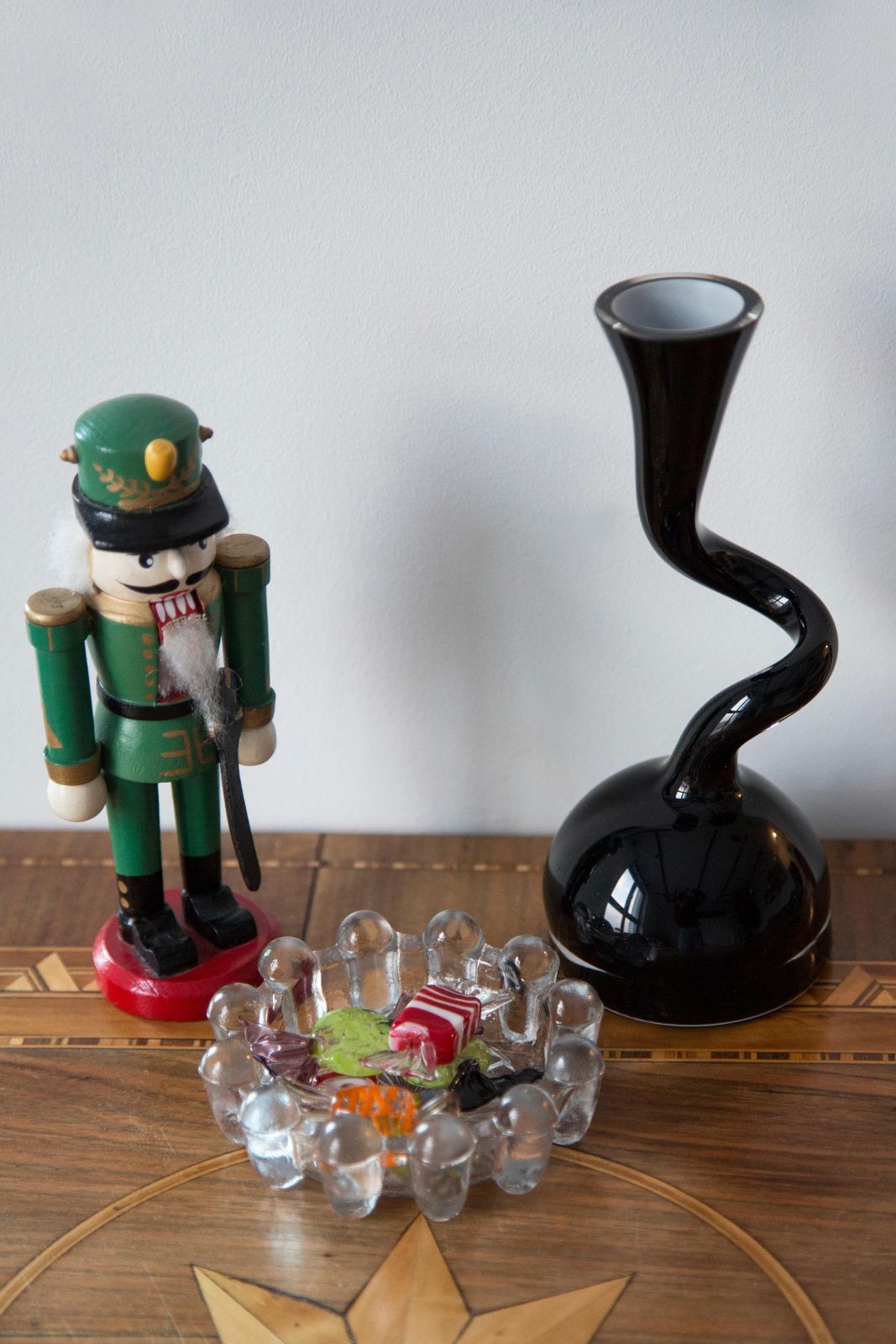 Small Mid Century Black Artistic Vase, Europe, 1960s photo furniture