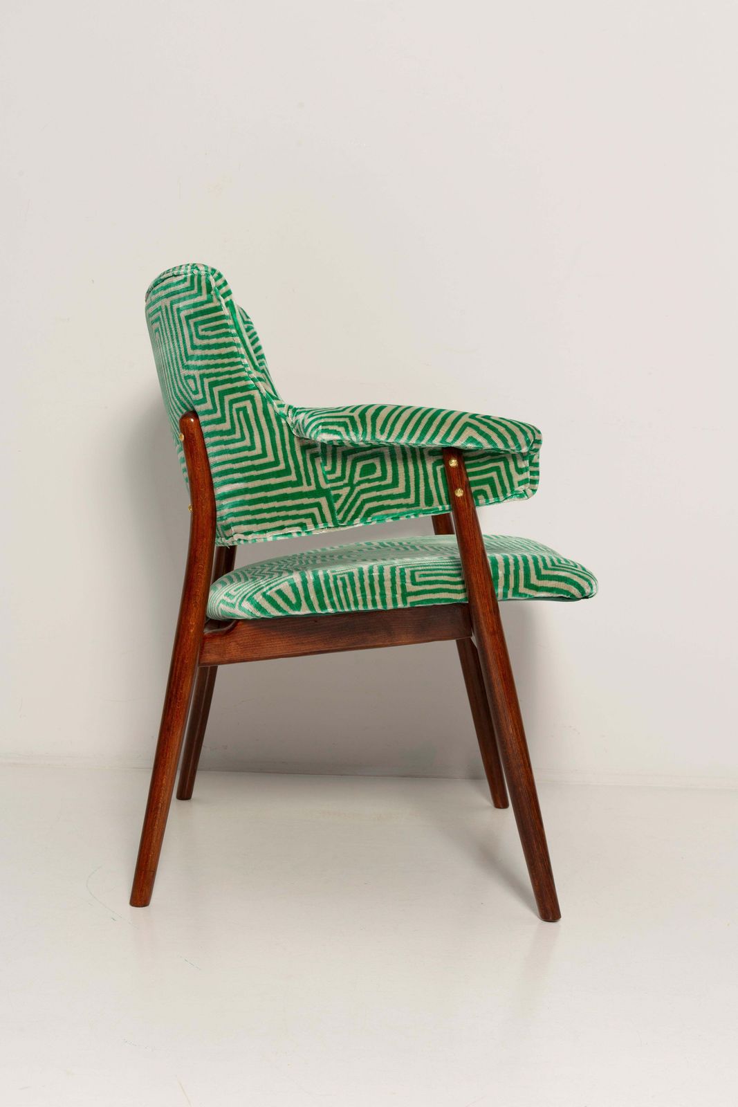 photo furniture Set Of Six Mid Century Armchairs, Dedar Jamu Jungle, Type B 6148, Europe, 1960s