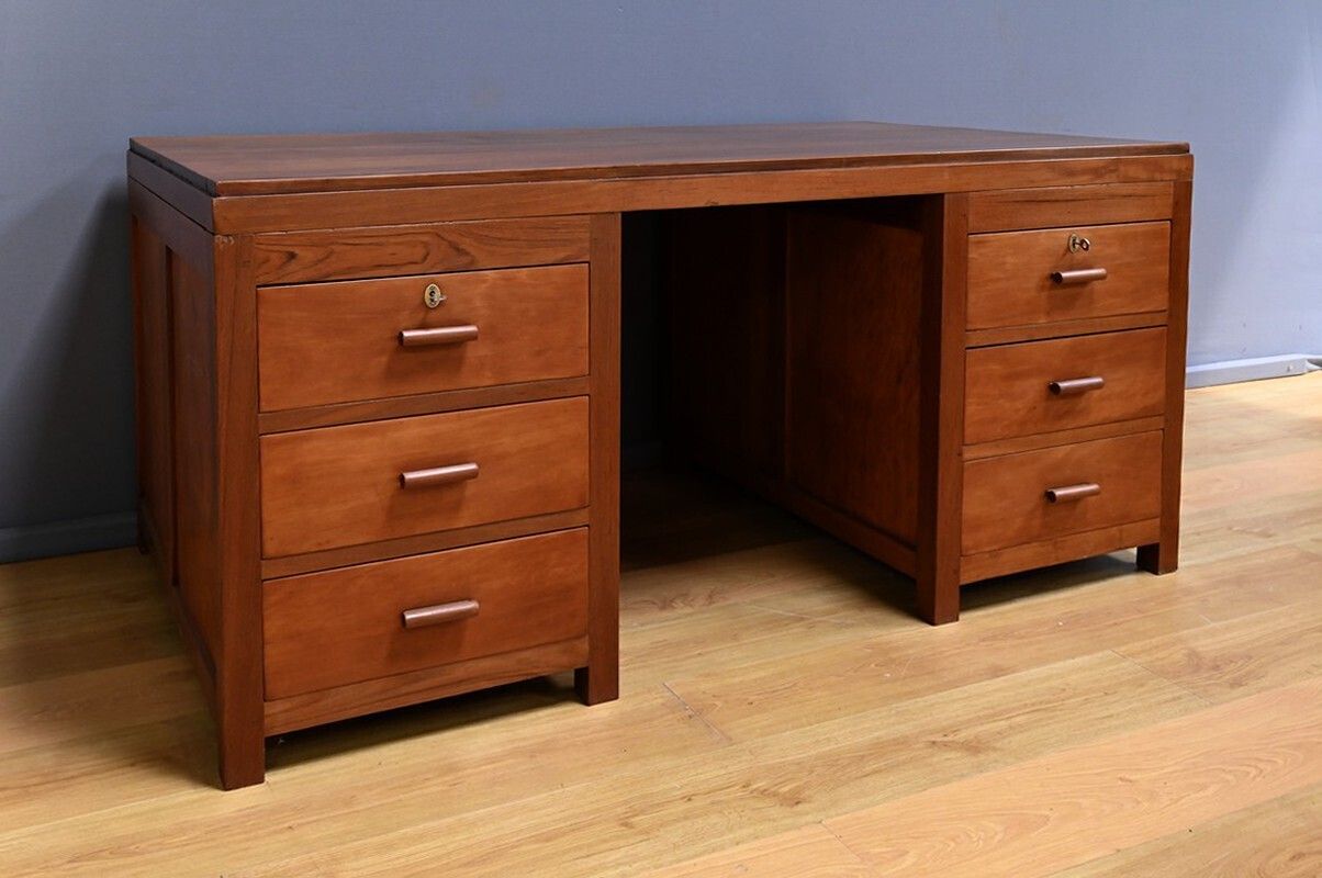 Teak Commercial Office – 1930, 1930s photo furniture
