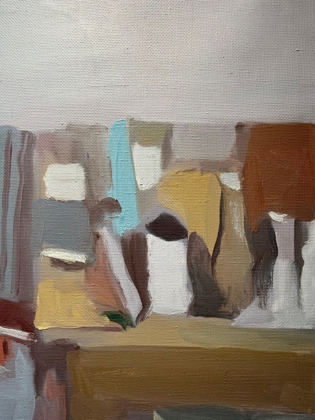 Igor Smekalov"Interno Con Ragazza " Olio Su Tela  Cm. 90 X 90 20192009 photo for sale