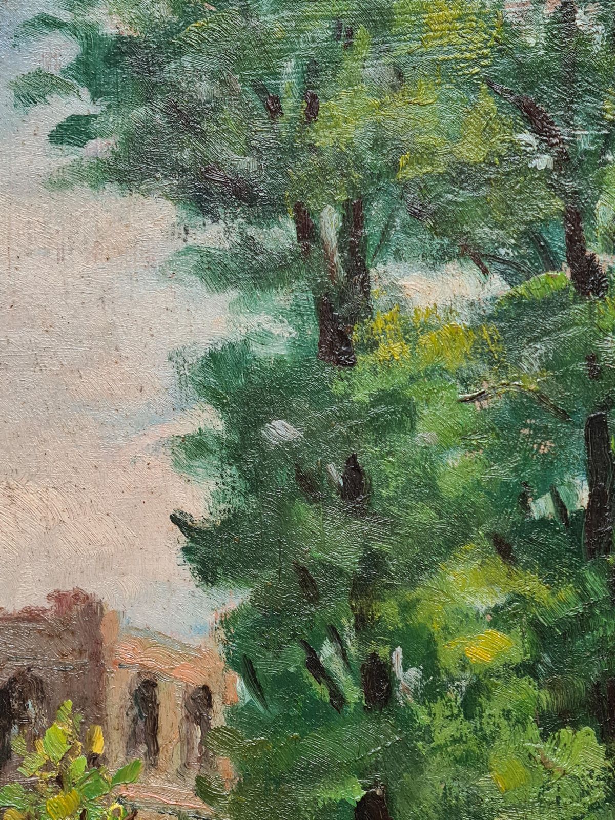 Georges Guerinfrench Impressionist Barbizon School Landscape, Where Sheep Safely Graze1937 photo buy