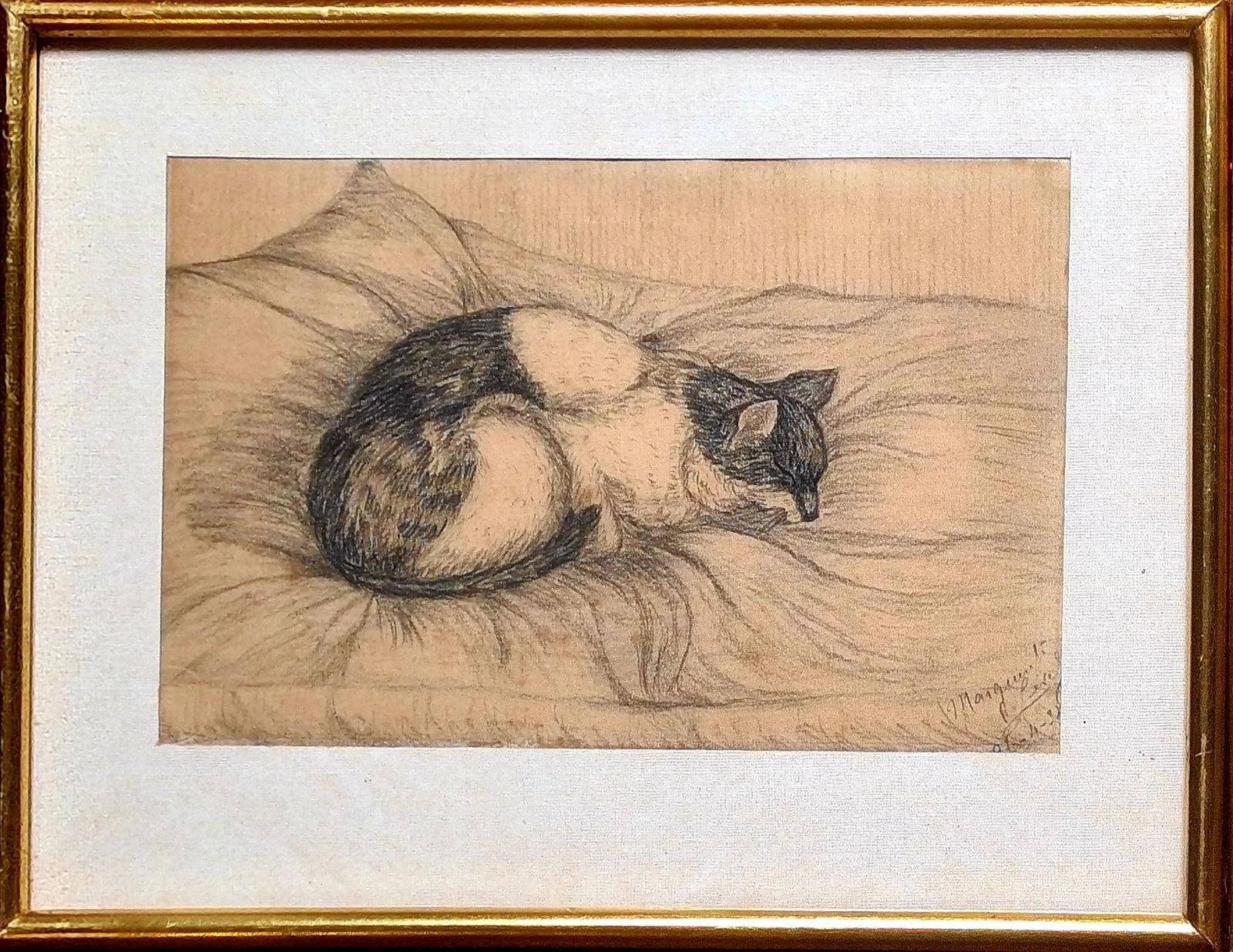 Margaret Liselthe Rabbit And The Cat1934 photo for sale