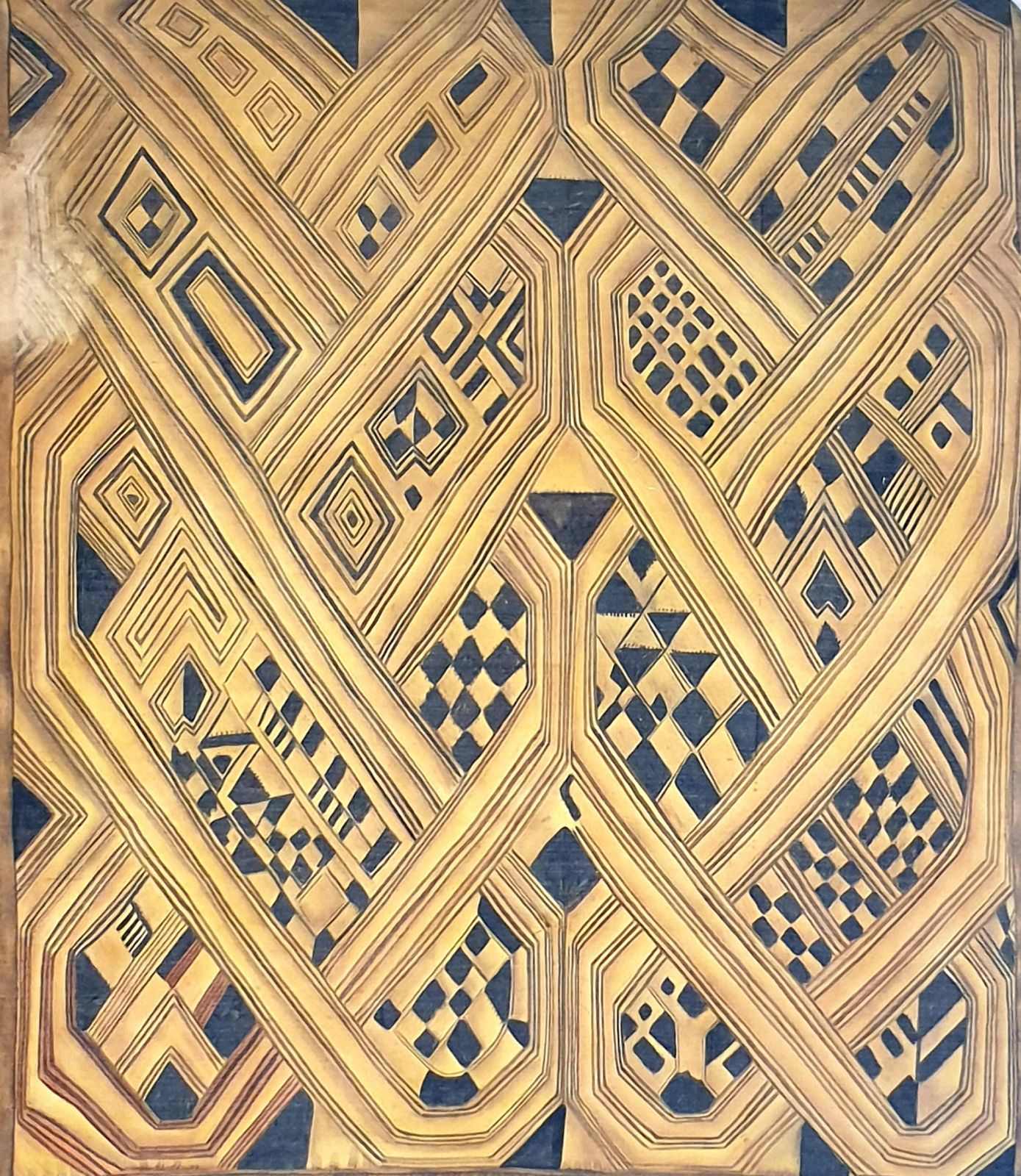 La Roche Laffitte, Painting Of An Antique Caucasian 'Kuba' Tribal Item, Watercolour On Silk photo furniture