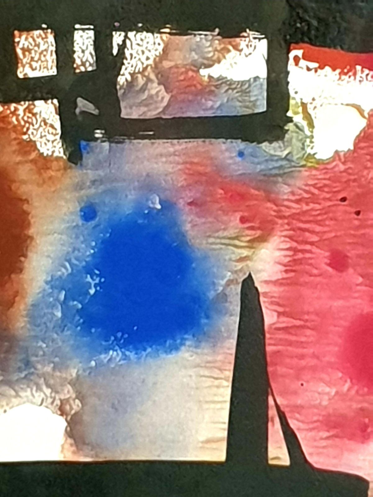 photo for sale Abstract Expressionist Belgian Gouache On Paper, 1970s By André Pierard