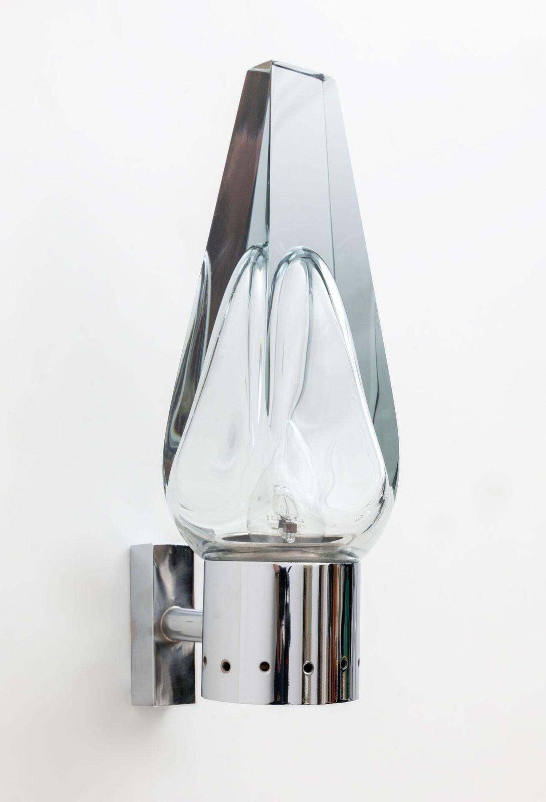 Pair Of Mid Century Modern Murano Glass Sconces By Flavio Poli For Seguso, 1960s photo 5061.0