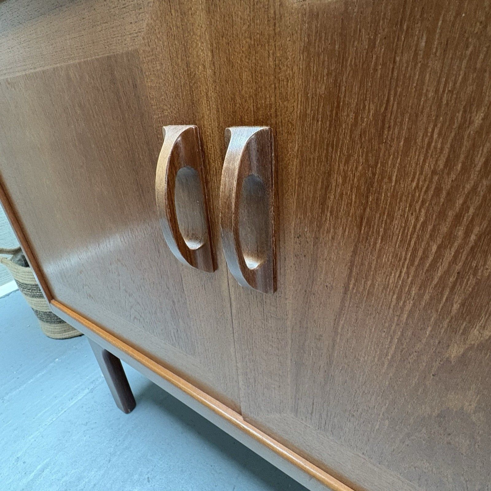 795.0 Midcentury G Plan Sierra Range Teak Sideboard C.1960 photo