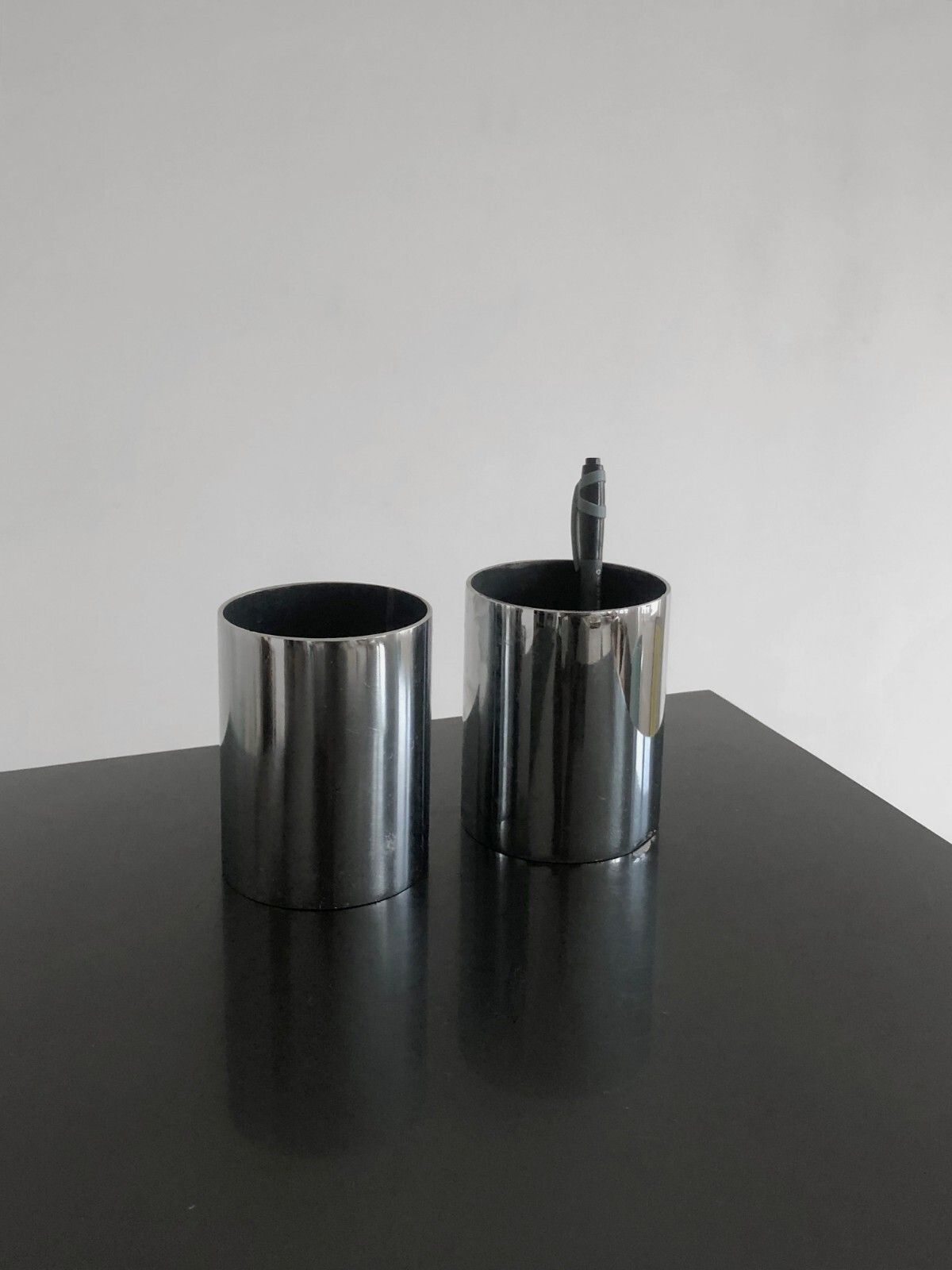 1970 2 Pencil Pots Cups Seventies Radical Space Age Pop Shabby Chic Kappa