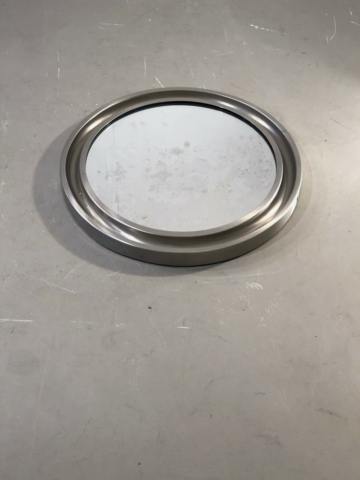 1970 Sergio Mazza Miroir "Narcisso" Artemide Post Modernist Space Age Guzzini photo Home Decor