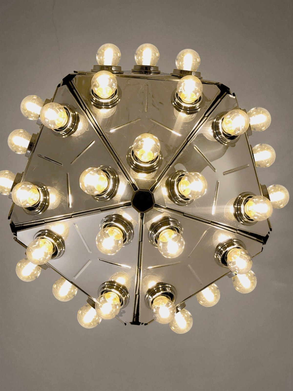 1970 Castiglioni Suspension Taraxacum Flos Space Age Arteluce Stilnovo Guzzini photo Lighting