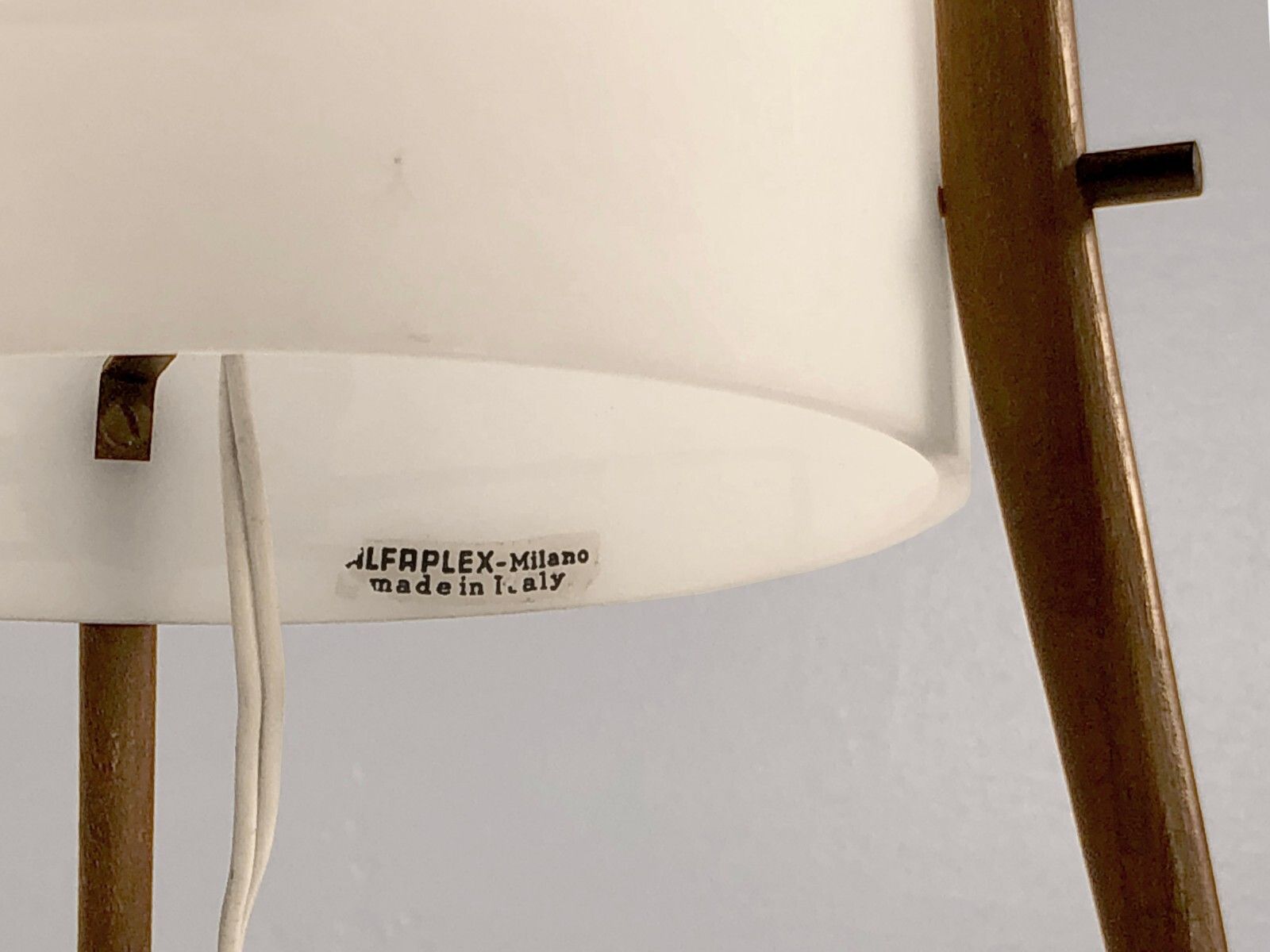 1950 Alfaplex Modernist Lamp Scandinavian Dansk Stilnovo Arteluce Disderot photo furniture